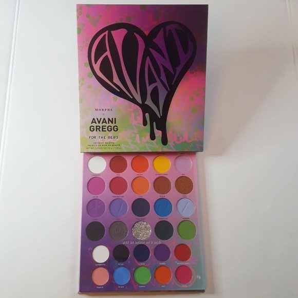 SOLD! Morphe x Avani Gregg The BeBs Artistry Eyeshadow Palette 31 G / 1.0.9 Oz - Picture 3 of 5